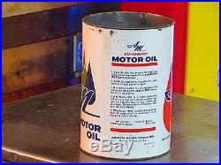 Vintage American Motors 5 quart motor oil can Rare