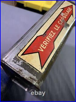 Vintage Antique Original Early Service Gargoyle Mobiloil BB Vacuum Oil Can