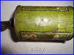 Vintage Antique Rare Texaco Home Lubricant Handy Oiler Oil Metal Can Sign Texas