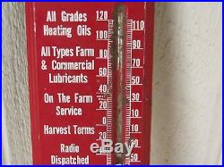 Vintage Authentic Flying A Oil Company Thermometer-Country Store-Garage