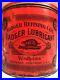 Vintage Badger Lubricant Tin Wadhams Badger Refining Co's
