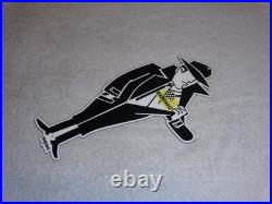 Vintage Bardahl Motor Oil Additive Burglar Thief 12 Metal Gasoline Sign! Racing