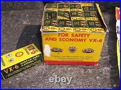 Vintage Battery Additive Lee Petty Gas & Oil Advertising With Store Display Sign