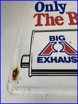 Vintage Big A Auto Parts Metal Advertising Sign 1970s/80s Rare 18 By 24