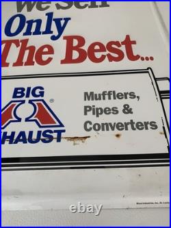 Vintage Big A Auto Parts Metal Advertising Sign 1970s/80s Rare 18 By 24