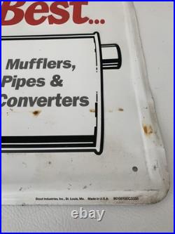 Vintage Big A Auto Parts Metal Advertising Sign 1970s/80s Rare 18 By 24