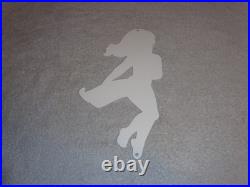 Vintage Blaupunkt Auto Car Radio Woman 11 3/4 Porcelain Metal Gasoline Oil Sign