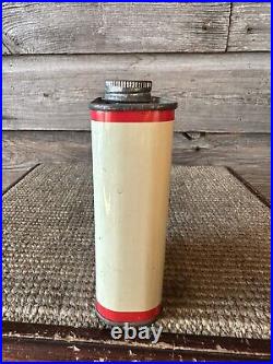 Vintage Bug A Boo Garden Spray Can Socony Vacuum Mobil Oil Advertising 8 Oz