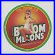 Vintage Buxom Melons Oil Porcelain Gas Pump Sign