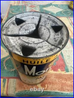 Vintage Canadian Monarch 1 Imperial Quart Motor Oil Can