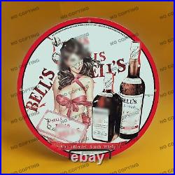 Vintage Car Moto Girl 12'' Gas Station Service Man Cave Oil Porcelain Sign 012