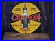Vintage Champion Spark Plugs Porcelain Sign 1957. 12