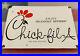 Vintage Chick-fil-a Porcelain Sign, Pump Plate, Oil, Grocery Store, Mcdonalds