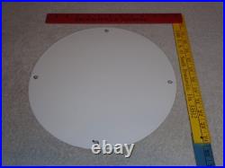 Vintage Cities Service Koolmotor Gasoline 11 3/4 Porcelain Metal Gas Oil Sign