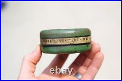 Vintage Cities Service Motor Oil Can 1940s Super Glaze Wax Can Advertising RARE