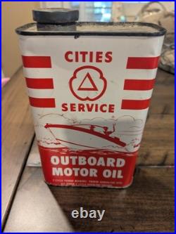 Vintage Cities, Service Outboard Motor Oil Factory Seal