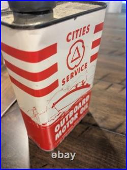 Vintage Cities, Service Outboard Motor Oil Factory Seal