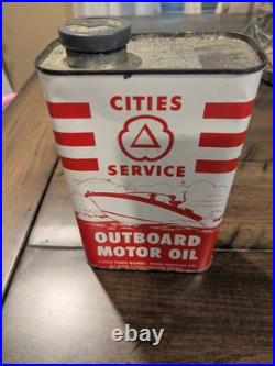 Vintage Cities, Service Outboard Motor Oil Factory Seal