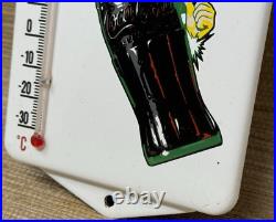 Vintage Coca Cola Porcelain Thermometer Motor Oil Service Station Pump Plate Vintage Coca Cola Porcelain Thermometer Motor Oil Service Station Pump Plate