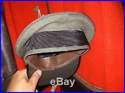 Vintage Collectible Texaco Oil Service Gas Station Attend Uniform Hat Cap Patch