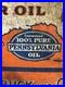 Vintage Cross Country Pennsylvania Motor Oil 2 Gallon Oil Can Sears Roebuck & Co