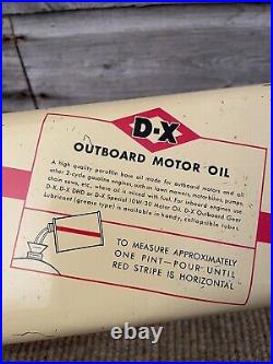 Vintage DX Outboard Motor Oil Can