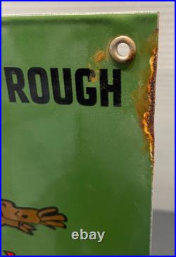 Vintage Dated 1953 Sinclair Aviation Gasoline 15 Porcelain Gas Pump Sign Snoopy