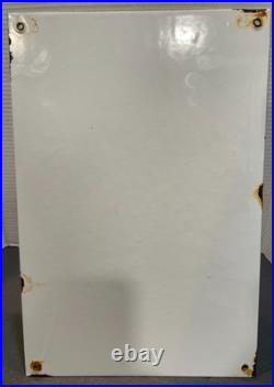 Vintage Dated 1953 Sinclair Aviation Gasoline 15 Porcelain Gas Pump Sign Snoopy