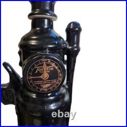 Vintage Decanter Tokheim Shell Oil Gas Pump RARE