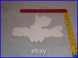 Vintage Dodge Demon Car & Devil 11 3/4 Metal Gasoline Oil Sign Challenger Satan