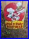 Vintage Dog N Suds Root Beer Porcelain Diner Restaurant Gas Oil Sign