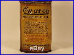 Vintage EN AR CO Can Handy Oiler Household Lead Top Oil Can White Rose Motor Oil