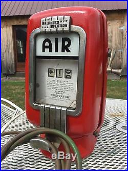 Vintage Eco Air Meter Works! Gas And Oil Service Station Rare