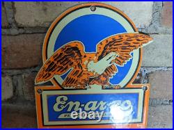 Vintage En-ar-co National Motor Oil 8x 12 Porcelain Sign Vintage En-ar-co National Motor Oil 8x 12 Porcelain Sign