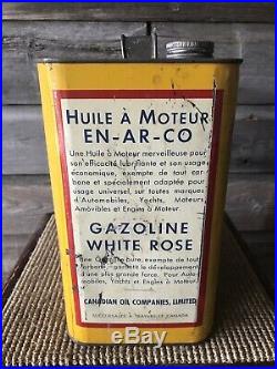 Vintage Enarco Oil Can Advertising