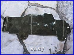 Vintage Esso Gas And Oil Service Tanker Porcelain Sign 12×5