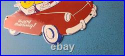 Vintage Esso Gasoline Oil Drop Boy Girl Porcelain Gas Automobile Pump Plate Sign Vintage Esso Gasoline Oil Drop Boy Girl Porcelain Gas Automobile Pump Plate Sign