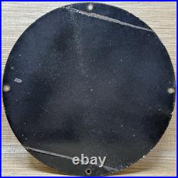 Vintage Esso Gasoline Porcelain Sign Happy Motoring Gas Station Oil Pump Plate