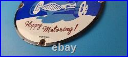 Vintage Esso Gasoline Sign Gas Service Buy Porcelain Sign