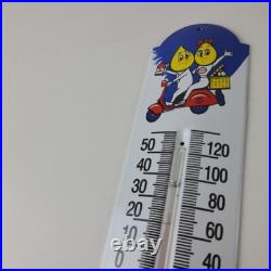 Vintage Esso Gasoline Sign Service Pump Ad Sign on Porcelain Thermometer Vintage Esso Gasoline Sign Service Pump Ad Sign on Porcelain Thermometer