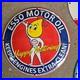 Vintage Esso Girl Motor Old Us Gasoline Oil Gas Pump Enamel Porcelain Sign