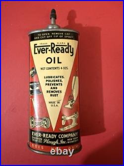 Vintage Ever-ready Machine Oil Handy Oiler With Lead Spout 4ounce Can Empty Vintage Ever-ready Machine Oil Handy Oiler With Lead Spout 4ounce Can Empty