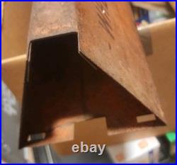 Vintage Exide Batteries Double Sided Heavy Tin Sign Base YOU START