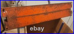 Vintage Exide Batteries Double Sided Heavy Tin Sign Base YOU START