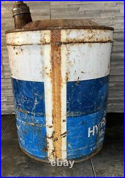 Vintage FORD Tractor Hydraulic Oil 5 Gallon Can EMPTY Made In USA Collectible