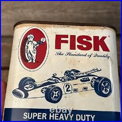 Vintage Fisk Tire Advertising Brake Fluid