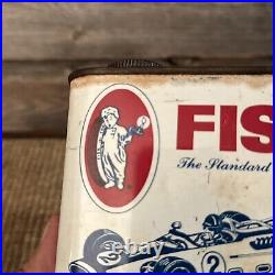 Vintage Fisk Tire Advertising Brake Fluid