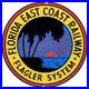 Vintage Florida East Coast Railway Porcelain Sign Gas Oil Train Station Keys