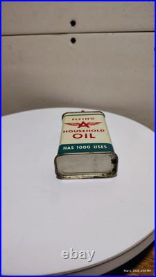 Vintage Flying A Household Oil Handy Oil Can 1000 Uses Green White Red