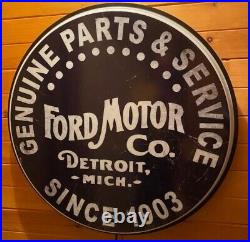 Vintage Ford 30 Backlit LED Lighted Sign